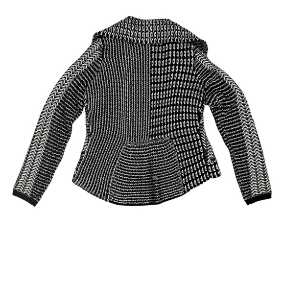 Etcetera Women's Black and Gold Crochet Sweater-M - Picture 2 of 7